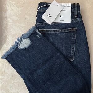 3x1 Straight Leg Jeans (Size: 27)